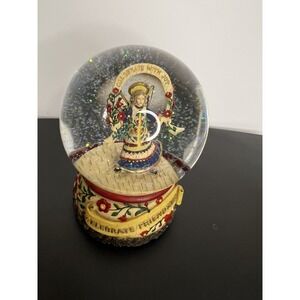 Vintage Musical Snow Globe Celebrate Friendship‎